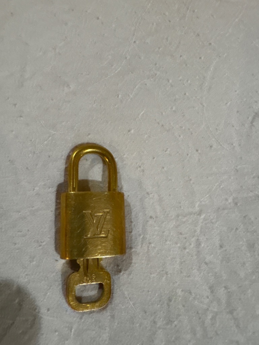 Louis Vuitton lock and key